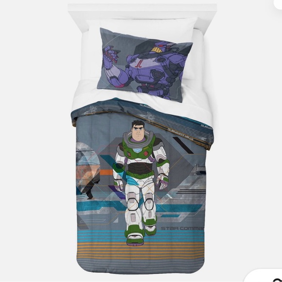 Disney | Bedding | Buzz Lightyear Disney Pixar Twinfull Reversible ...